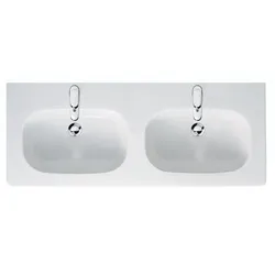 Doppelwaschtisch „D-Code“ 120 × 49 cm