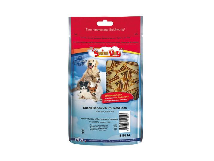 Snack Sandwich Poulet&Fisch 2 cm/130 g