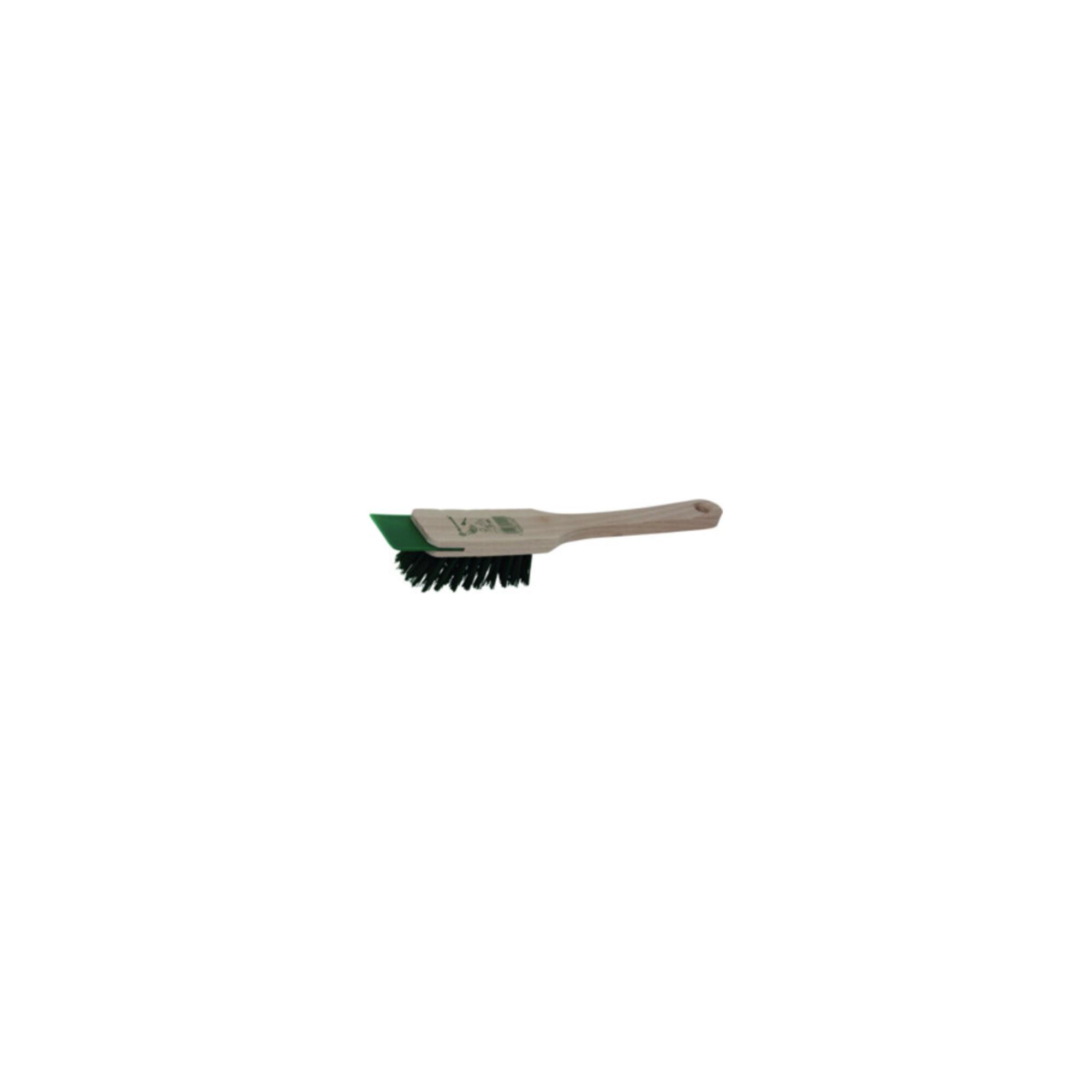 floraworld Rasenmäherbürste 31cm m.Kunststoffscharber (016570)