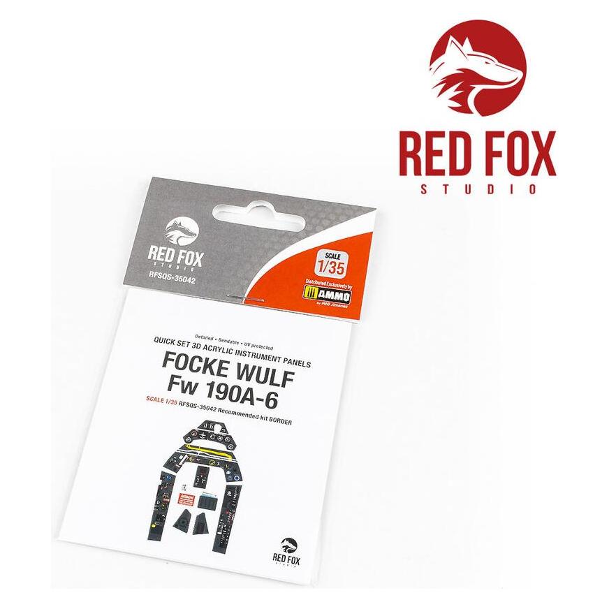 Red Fox 1/35 Fw 190A-6 with WGr.21 (for Border Model Kit) (RFSQS-35042)