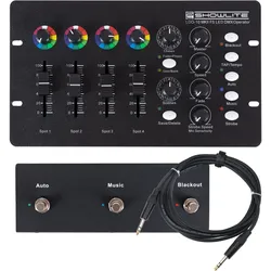 Showlite LDO-10 MKII FS LED DMX Operator + Footswitch Set