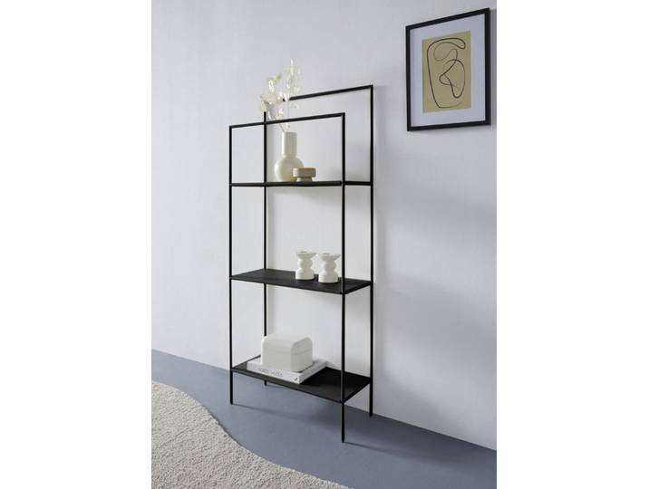 LeGer Home by Lena Gercke Mehrzweckregal Alimo, minimalistisches Design, Metallgestell, 4 Ablageflächen, Breite 61 cm