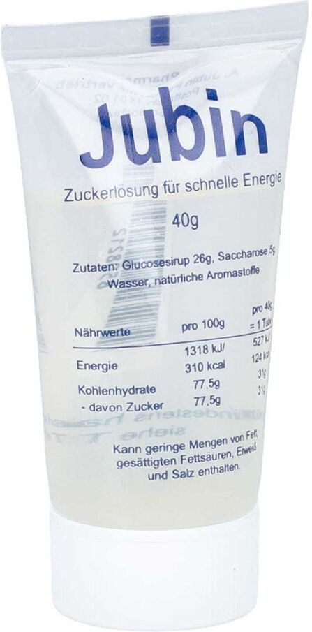 Jubin Zuckerlösung schnelle Energie