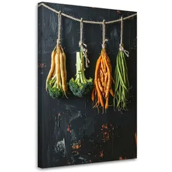 LEINWANDBILD Essen & Trinken 60x90cm