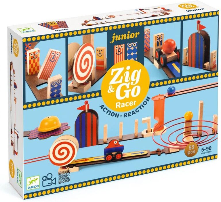 Zig & Go Junior - Racer - 52 pcs - Djeco