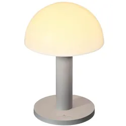 Villeroy & Boch, Tischlampe, BERGAMO Akku-Tischlampe Grau 1,8W steuerbare Lichtfarbe IP65 97071