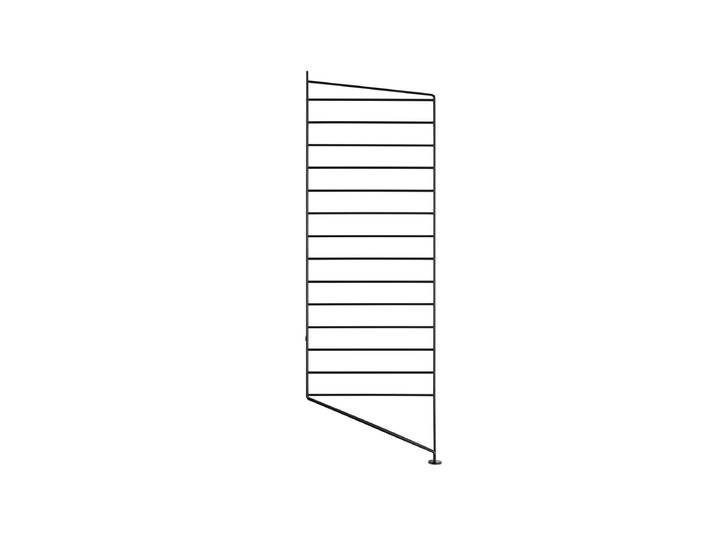 String - Bodenleiter für String Regal 85 x 30 cm, schwarz