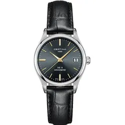 Certina DS-8 Lady 30mm C033.251.16.351.01 - anthrazit,schwarz - 30mm