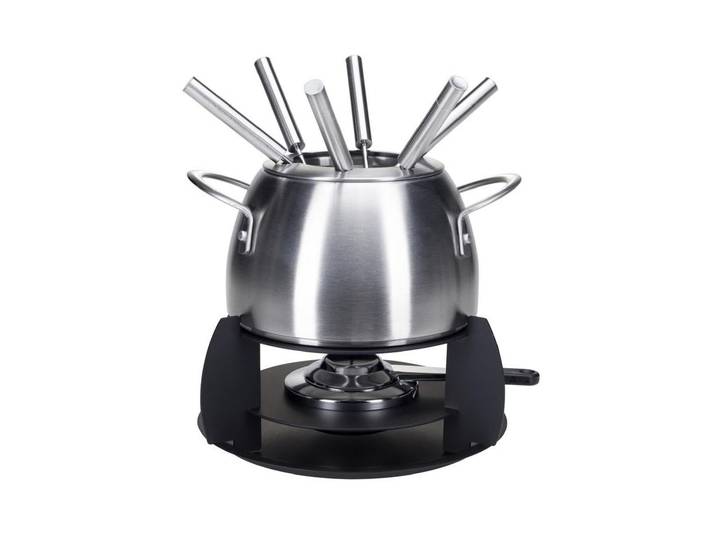 NOUVEL Fondue Flag, 9-teilig , silber (schwarz), Fondues, Fondue