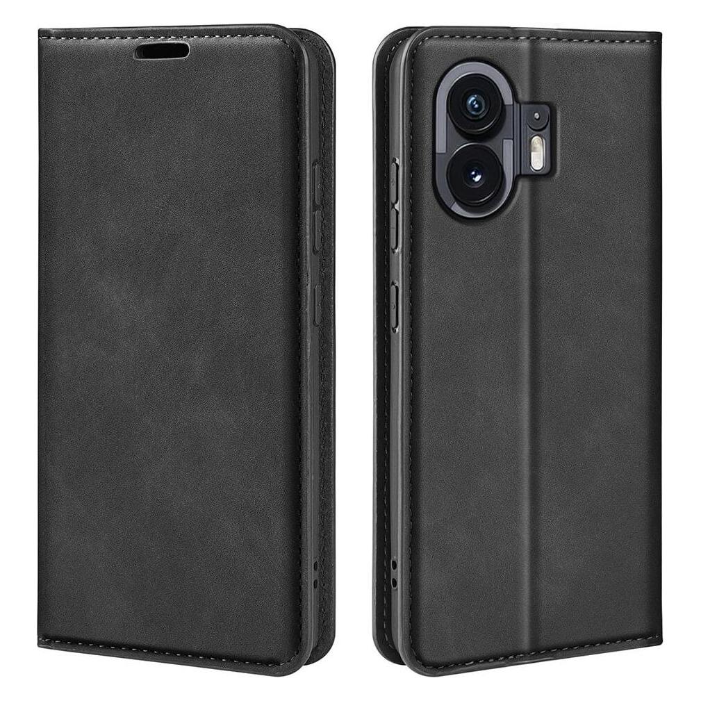 Cover-Discount Nothing Phone (2) - Stand Flip Case Hülle schwarz (Nothing Phone (2)) (660160010B)