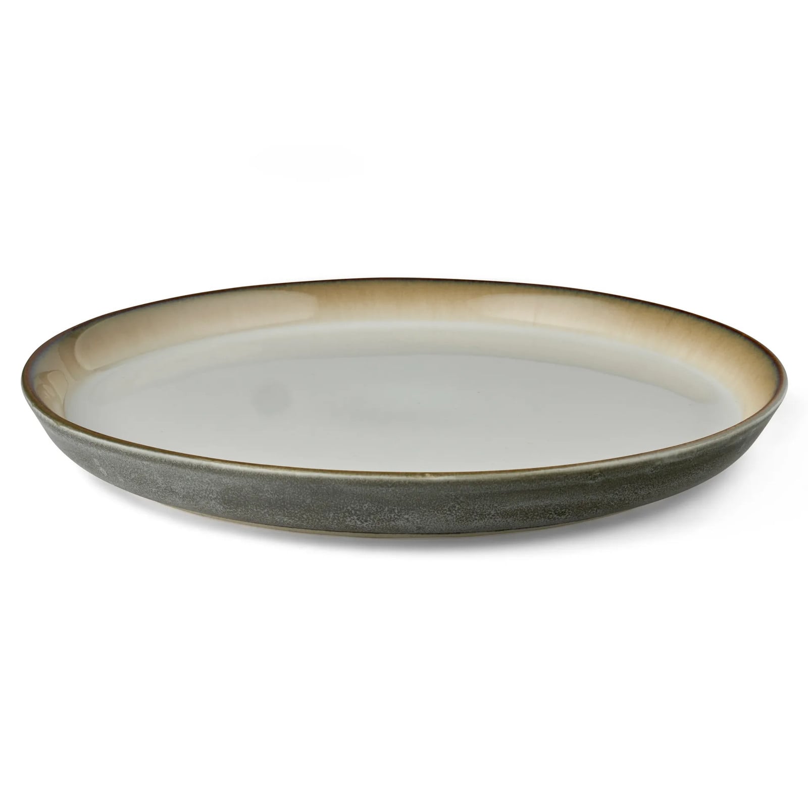 Bitz Bitz gastro bord grijs-crème Ø 27 cm
