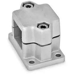 Flansch-Klemmverbinder, Aluminium (147-V30-2-BL)