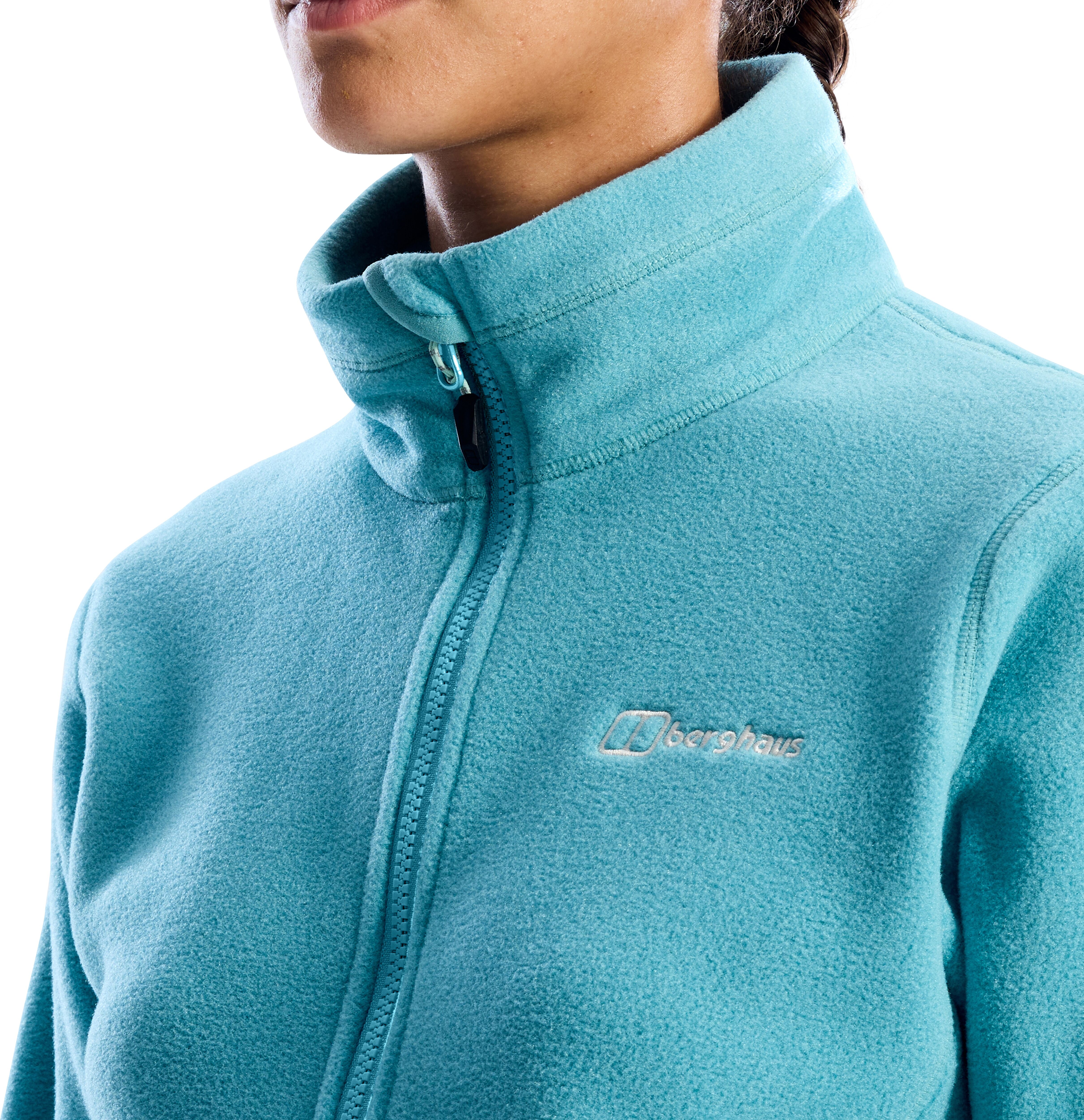 Fleecejacke BERGHAUS "PRISM PT IA FL JKT AF", Damen, Gr. S, blau (calgary blau), Fleece, Obermaterial: 100% Polyester, normal, Jacken Fleecejacke, durchgehender Reissverschluss, atmungsaktives Material, wasserabweisend calgary blau S
