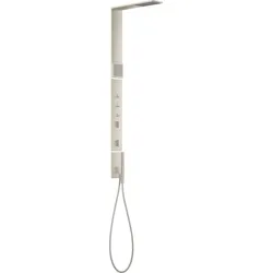 Hansgrohe Duschpaneel Axor ShowerComposition Thermostat Kopfbrause 110/220 1jet, edelstahl, 12595800 12595800