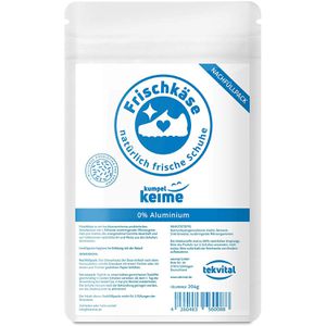 Kumpelkeime Schuhdeo Frischkäse, Nachfüller, ohne Duft, ohne Aluminium, Puder 204g