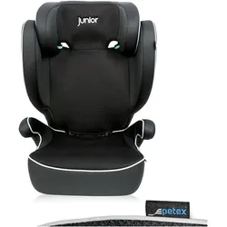 Petex, Kindersitz, Basic Plus 1600 schwarz HDPE nach ECE R129 Kindersitz Schwarz (Kindersitz, Kindersitzerhöhung)