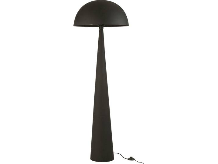 Lampe champignon ronde en métal