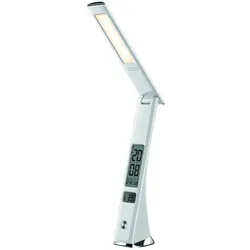 Avide, Tischlampe, LED Tischleuchte Business Claude Kalender Weiss 5W (500 lm)