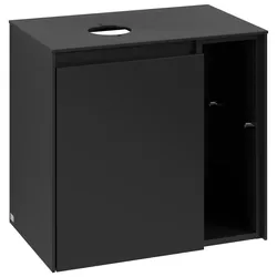 Villeroy & Boch Waschtischunterschrank Collaro 600x548x380mm 1trg. A:li Waschbecken li Volcano Bla C15200VL