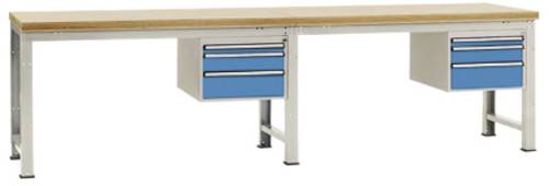 Manuflex WP5564.5012 Werkbank Licht-Blau (RAL 5012)