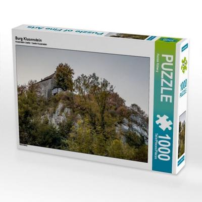 CALVENDO Puzzle Burg Klusenstein 1000 Teile Puzzle quer | 1000 Teile Lege-Größe 64 × 48 cm Foto-Puzzle für glückliche Stunden