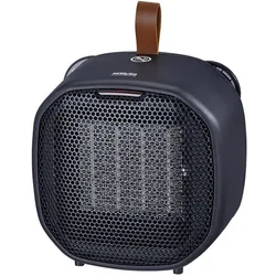 Silva Heizlüfter Mini 1400W anthrazit, Heizlüfter, Schwarz