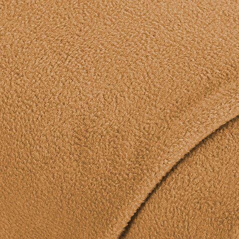 Fleecestoff, camel