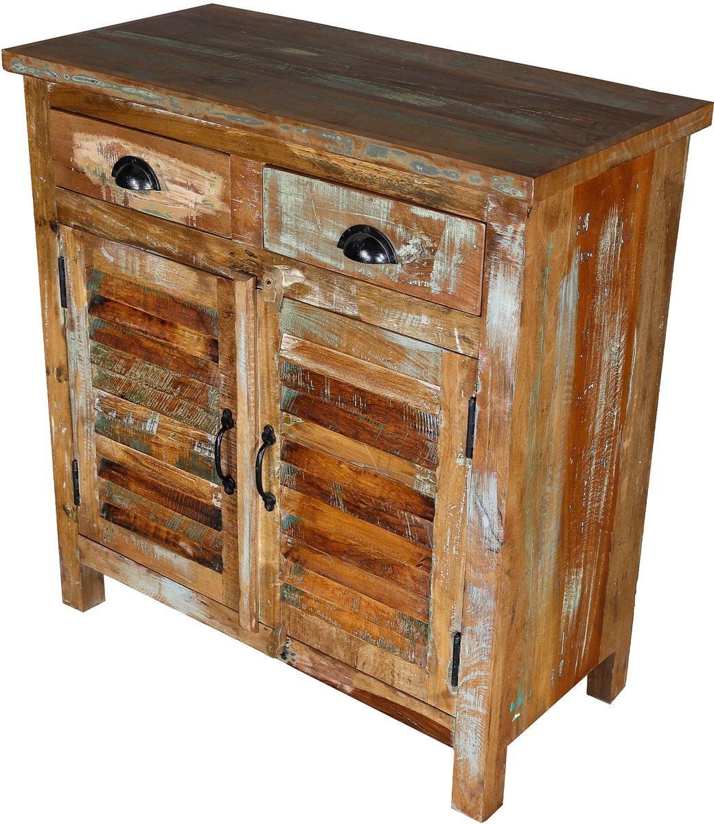 Casa Moro Massief houten highboard dressoir van mangohout met deuren en laden