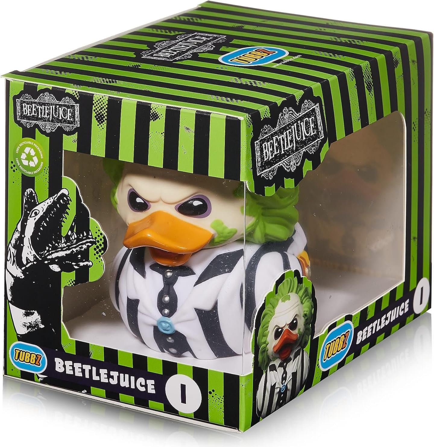 TUBBZ Beetlejuice Sammelente beeldje, 9 cm
