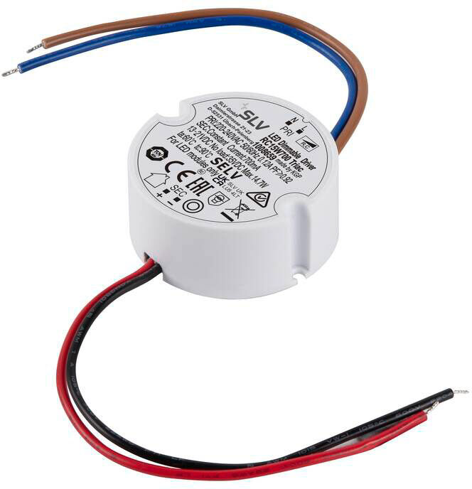Slv Led Treiber 15w, 700ma, Rund - Vorschaltgeräte