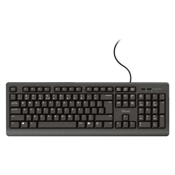 Trust Tastatur (DE, Kabelgebunden) (23884)