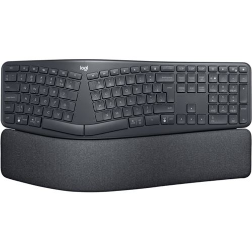 Logitech Ergo K860 Graphite, US-layout, Kabellos