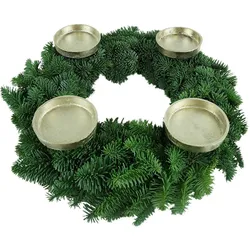 Novaliv, Kerzenständer, 8x Kerzenpick Alu Flach 10 cm