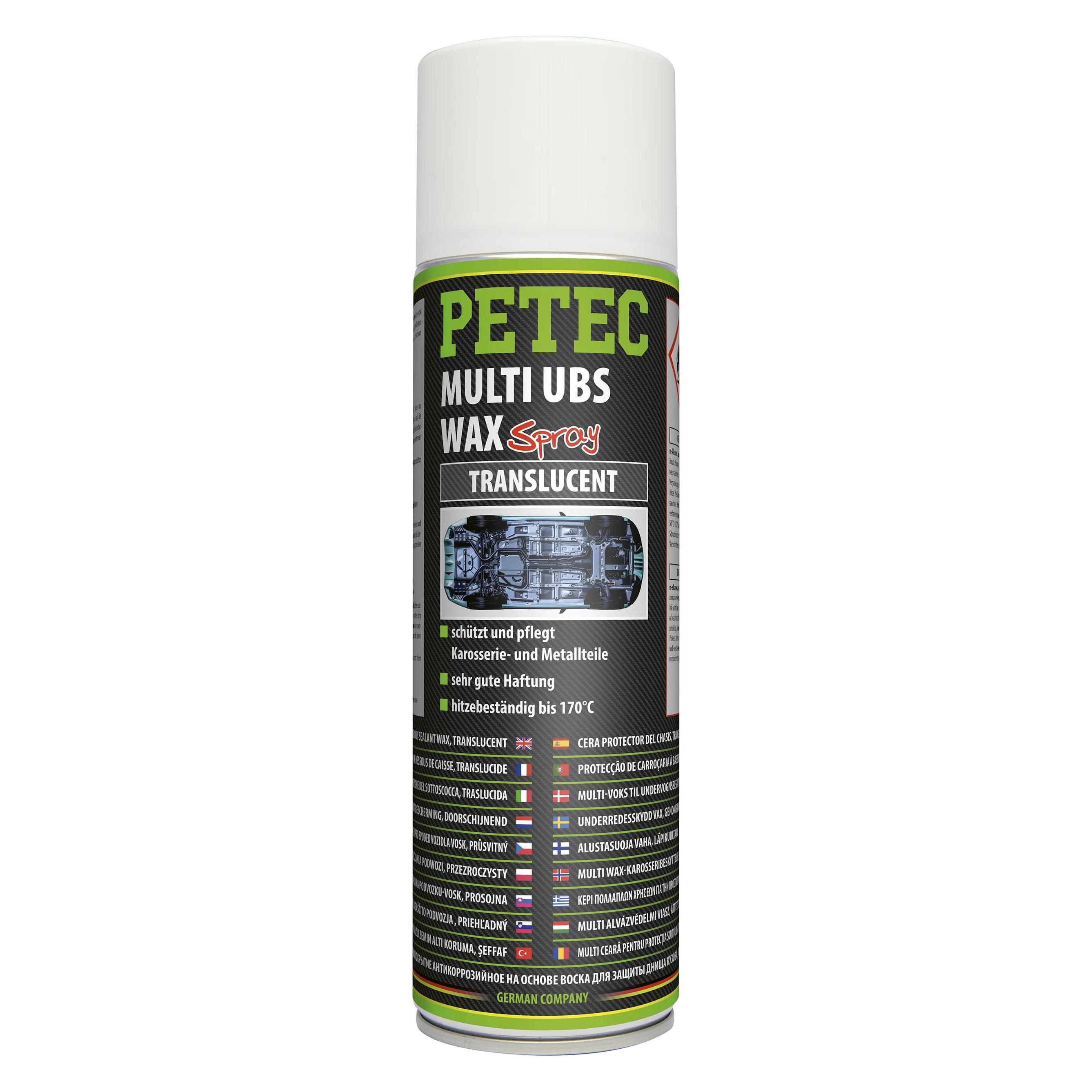 Petec Multi UBS Wax transparent Spray 500ml (73450)