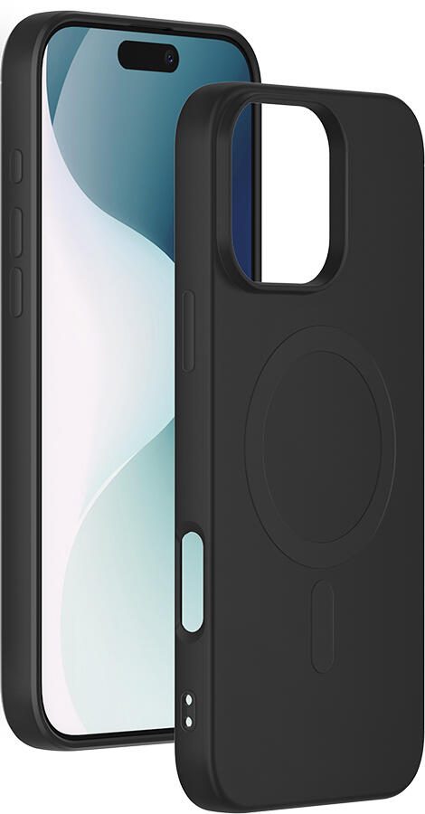 BigBen Handy-Cover schwarz, für iPhone 16 Pro COVSILIMAGIP16PB