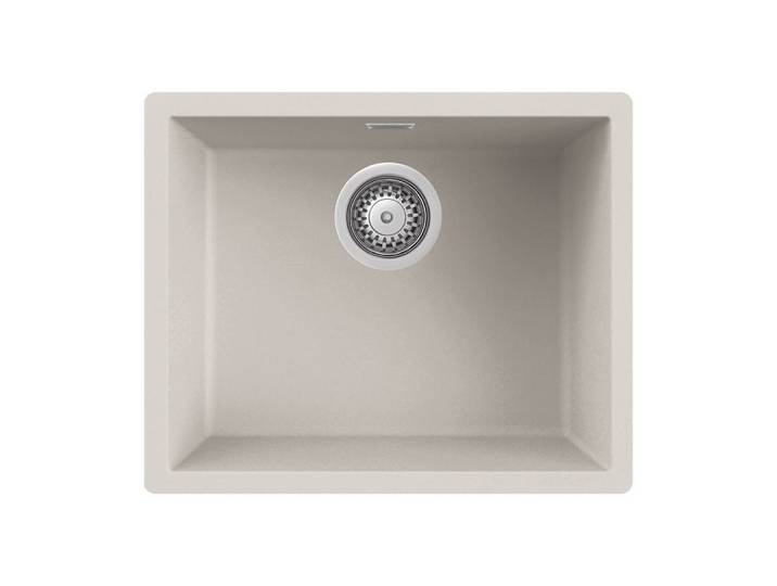 REGINOX Granitspüle Verona 50 Regi-Granite Elite Soft White, 54,8/448 cm