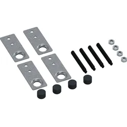 Hager EKSNS065 Nivellierset mit Länge mit 65mm für nivellierbaren Schwerlastkassette