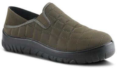 Women's Mella Flat Shoes by Flexus by Spring Step in Olive Green (Size 5 1/2 M)