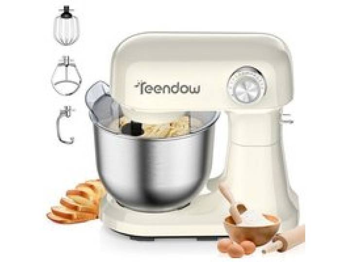 Batteur sur pied - TEENDOW - SM-B03C - 1500W - Bol inox 5L - 12 vitesses