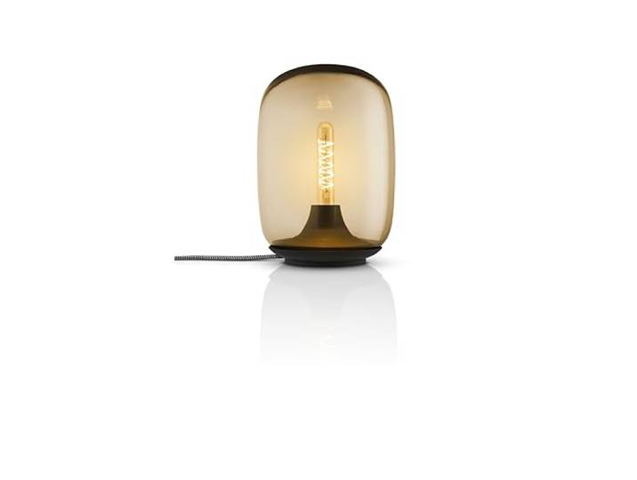 Eva Solo Acorn Lampe Amber Spendet Dank des Dimmschalters das gleiche weiche und dekorative Licht wie eine Kerze Amber