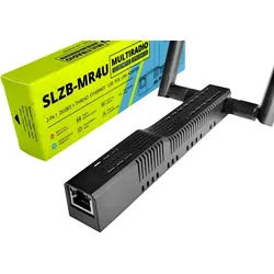 SMLIGHT SLZB-MR4U Quad-Radio-Gateway, Zigbee, Thread, Matter, USB-Passthrough, PoE, Home Assistant