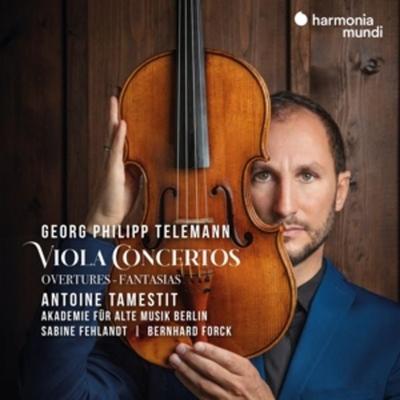 Telemann: Viola Concertos,Overtures & Fantasias - Akademie für Alte Musik Berlin Antoine Tamestit, CD