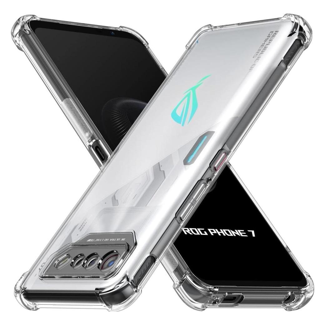 Screenguard Asus ROG Phone 7 Hülle Crystal Soft Airbag Bumper (Asus ROG Phone 7) (00033028)