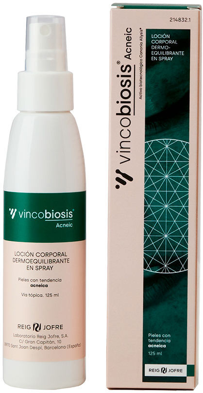 Vincobiosis Acneic loción corporal dermoequilibrante en spray 125 ml