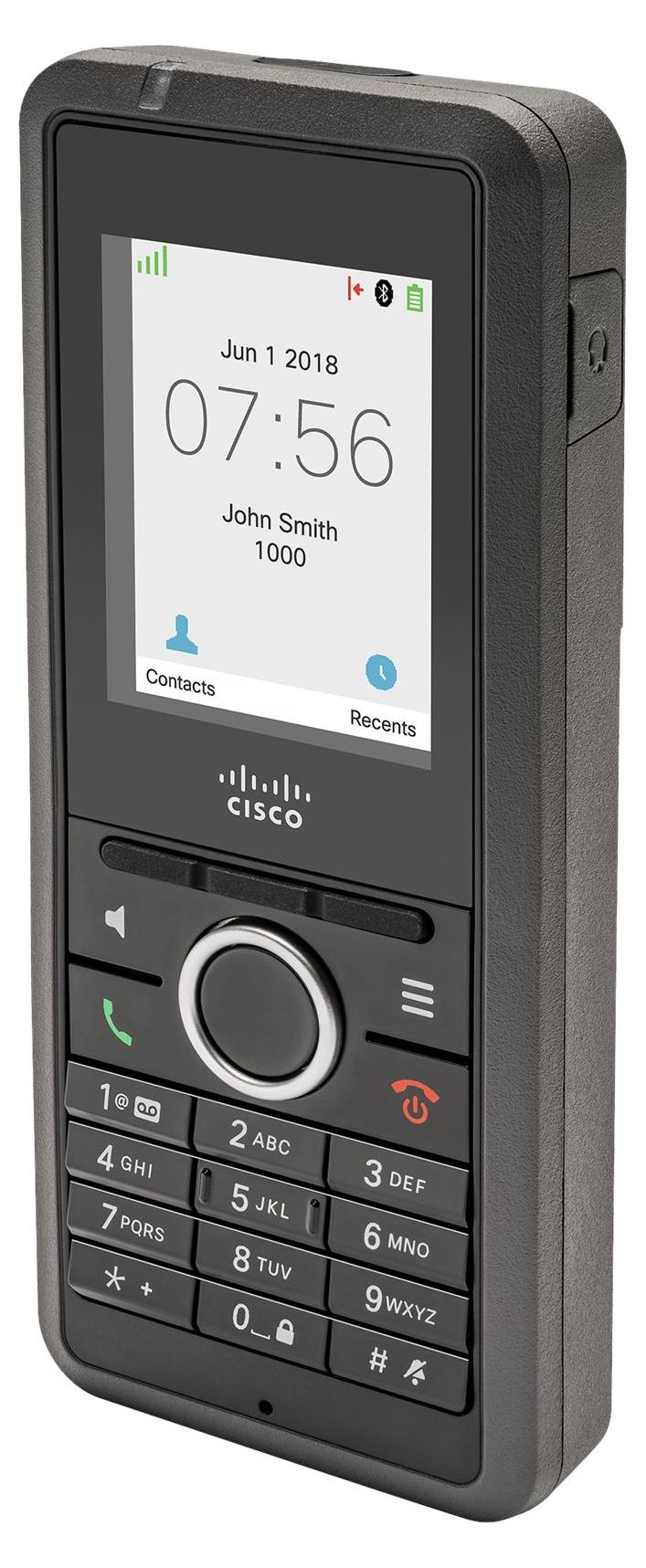 Cisco 6825, IP-Telefon, Schwarz, Kabelgebundenes Mobilteil, Polycarbonat, LED, 5,08 cm (2")