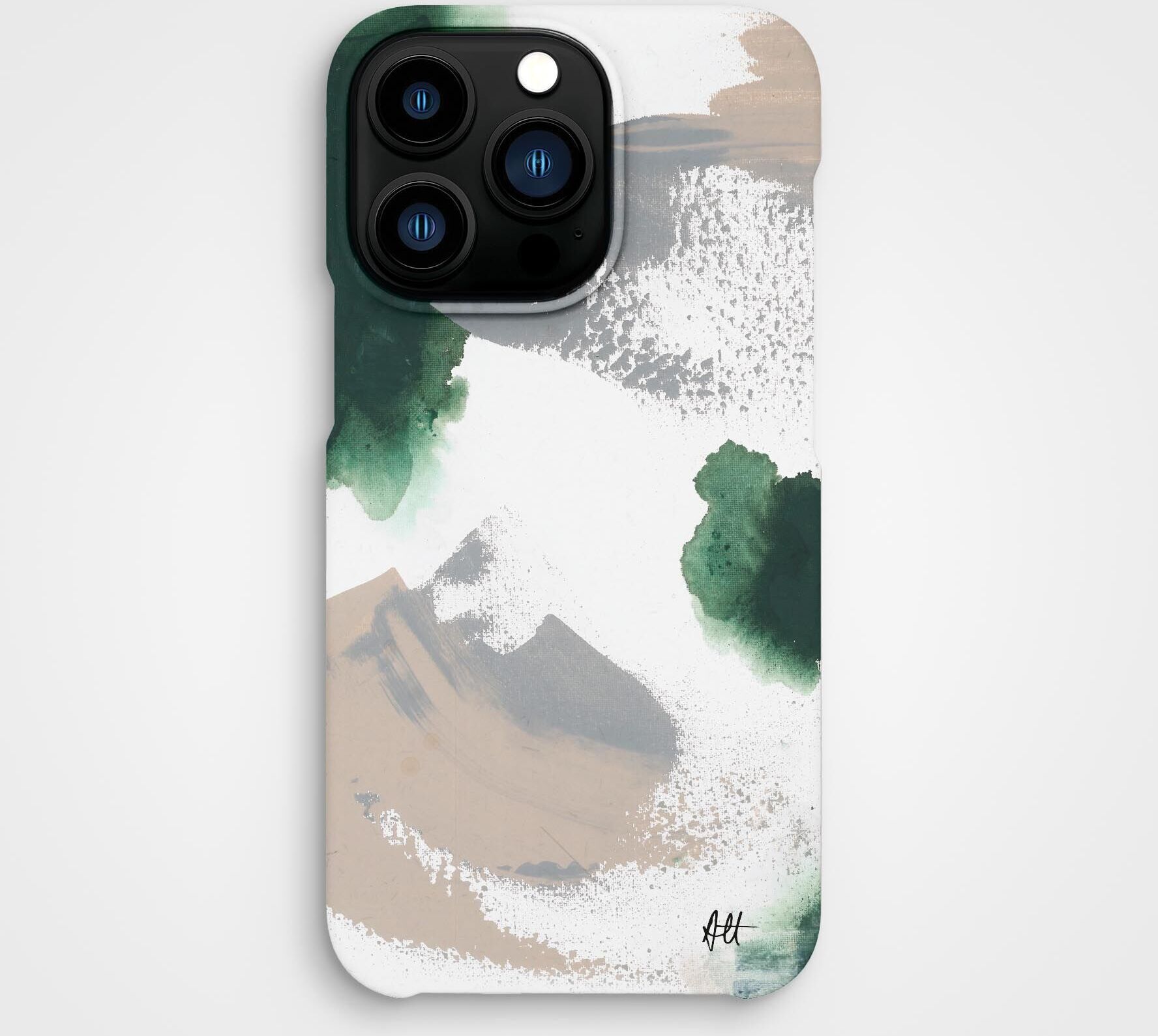 agood company agood etui na telefon na bazie roślin   iPhone 13 Pro   Oil On Canvas - Refurbished