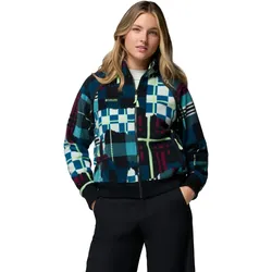 COLUMBIA BUGABOO 1986 Zip Fleece 2027 teal/plaidpatch/black - M