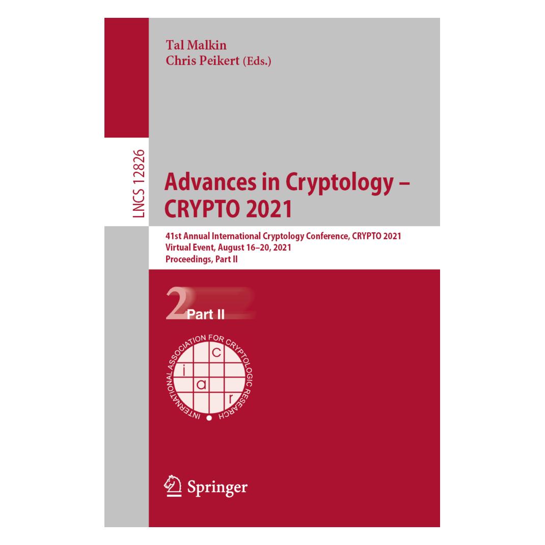 Springer Advances in Cryptology - CRYPTO 2021 (Englisch, Softcover, Chris Peikert, Tal Malkin) (56201652)