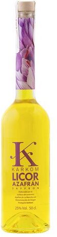 Karkom Licor de azafrán .