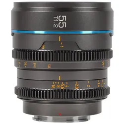 Sirui MS-3SRG Nightwalker Series 24, 35&55mm T1.2 S35 Manual Focus Cine Lens Bundle (RF Mount, Gun M (Canon RF, APS-C / DX), Objektiv, Grau